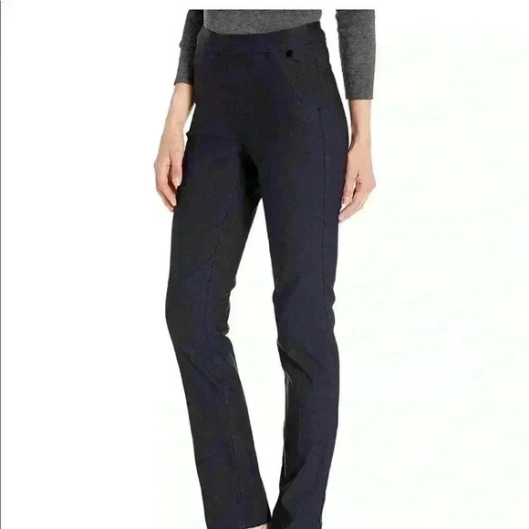 Tribal Pants - Tribal ink/navy slim pull-on